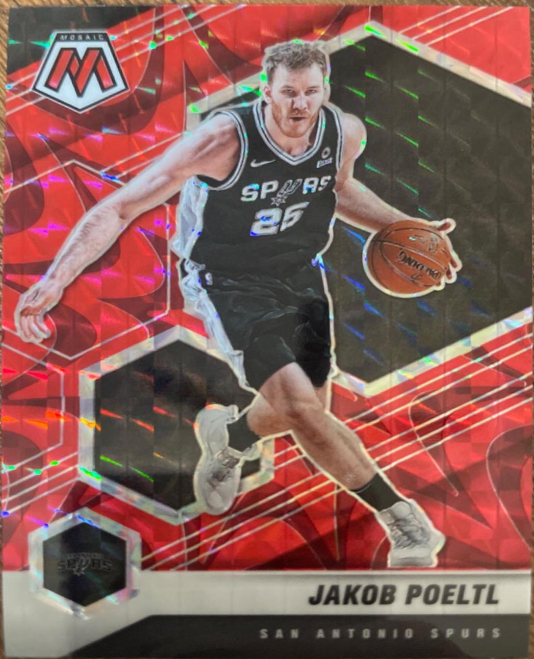 Jakob Poeltl [Reactive Red] #189