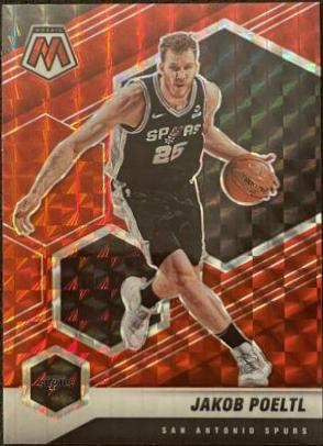 Jakob Poeltl [Red Mosaic] #189