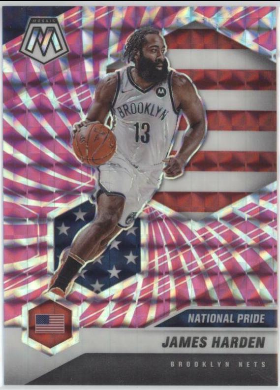 James Harden [Pink Swirl] #256