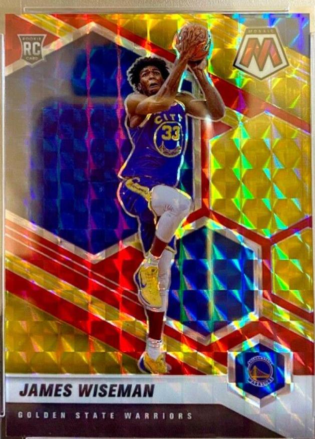 James Wiseman [Choice Fusion Red & Yellow] #205