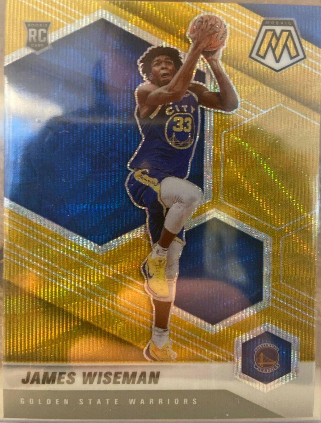 James Wiseman [Gold Wave] #205