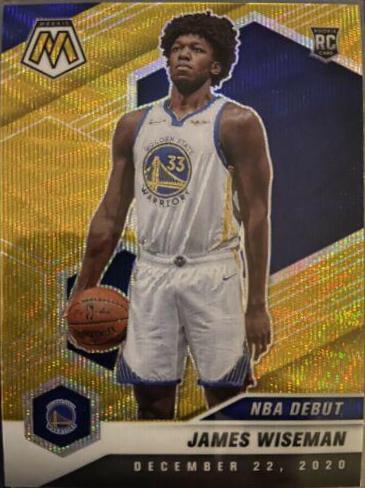 James Wiseman [Gold Wave] #266