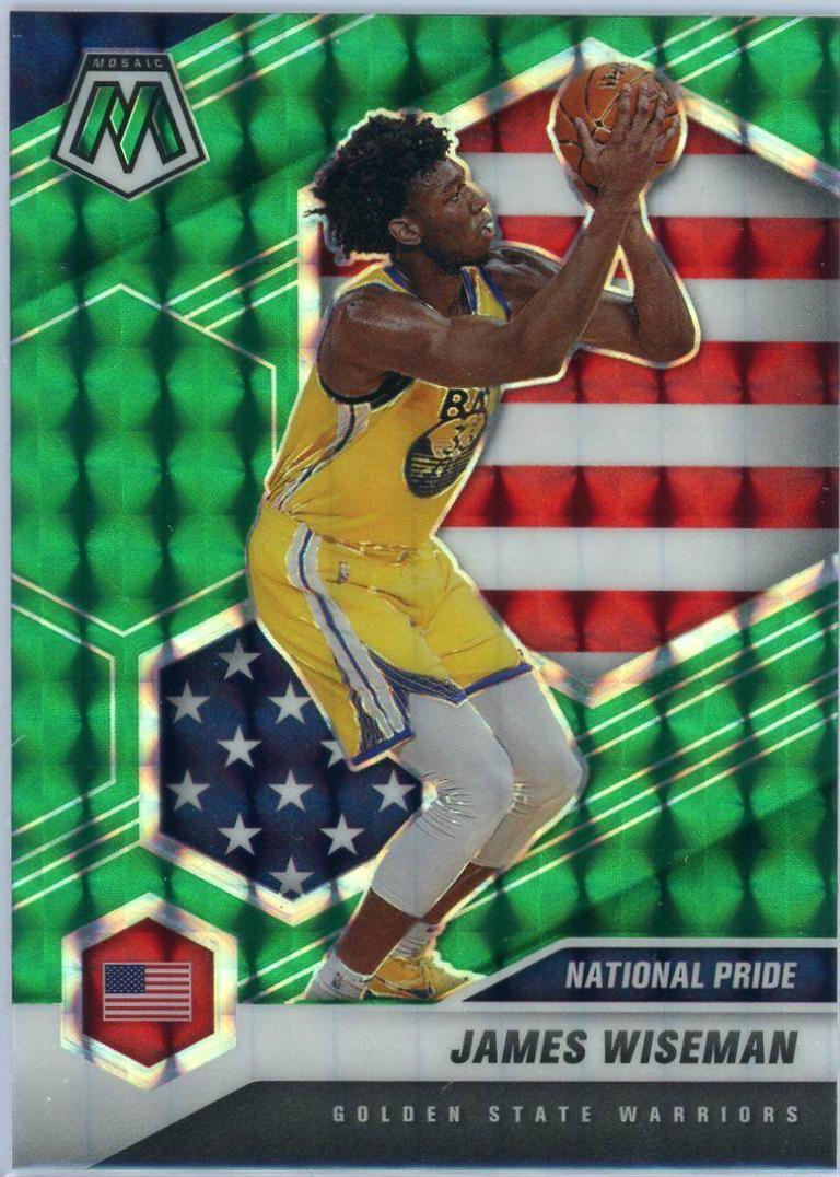 James Wiseman [Green Mosaic] #260