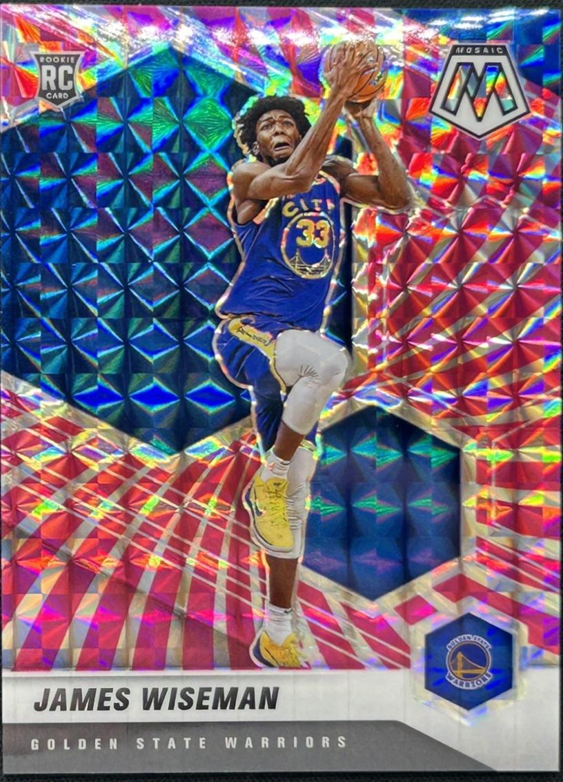 James Wiseman [Pink Swirl] #205