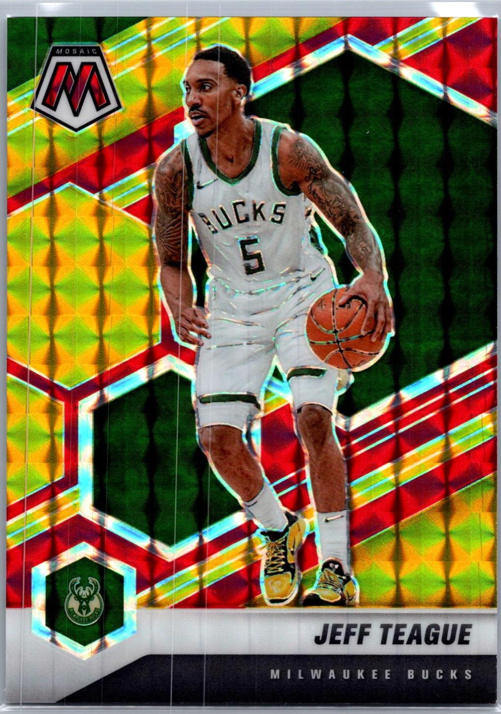 Jeff Teague [Choice Fusion Red & Yellow] #51