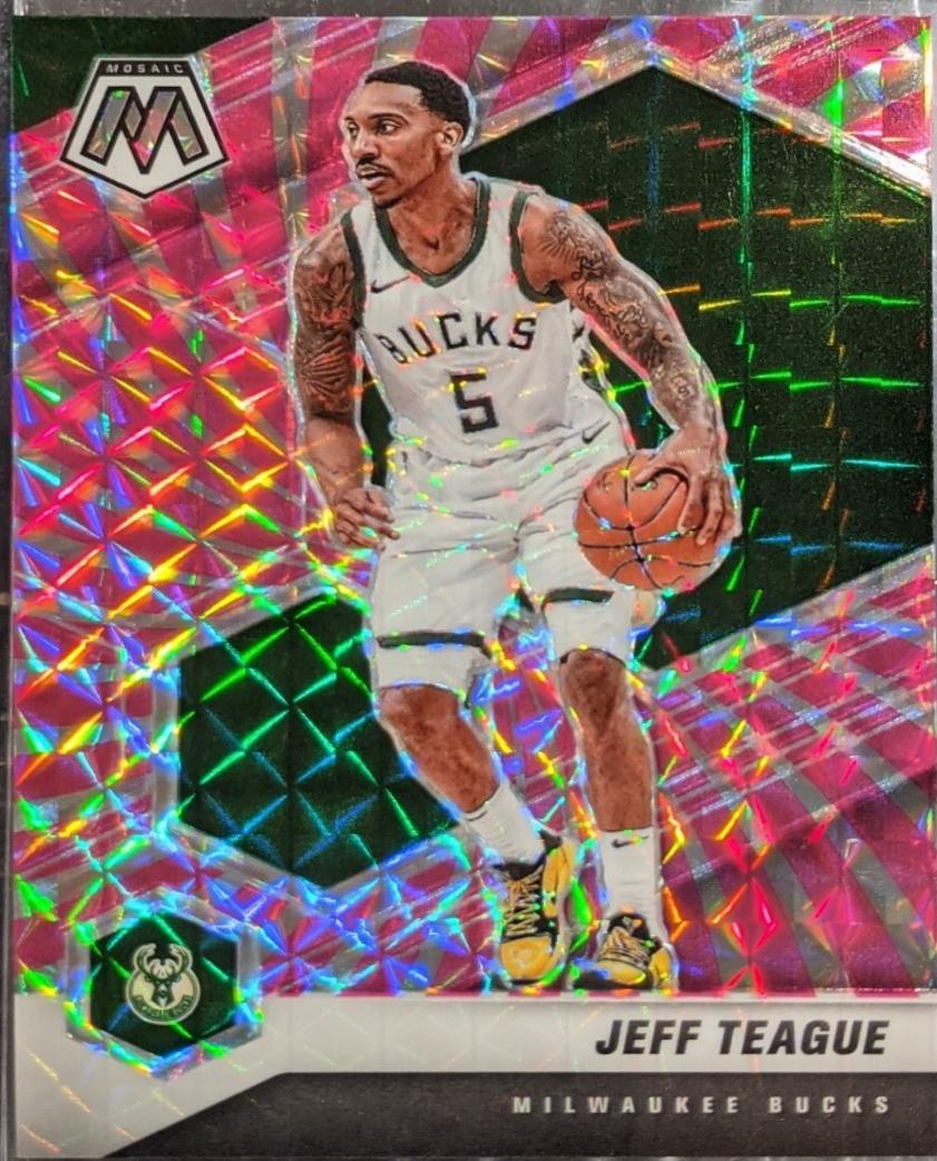Jeff Teague [Pink Swirl] #51