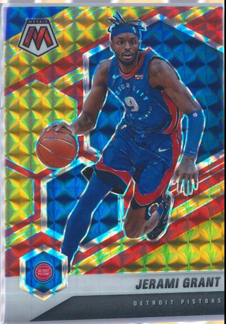 Jerami Grant [Choice Fusion Red & Yellow] #116