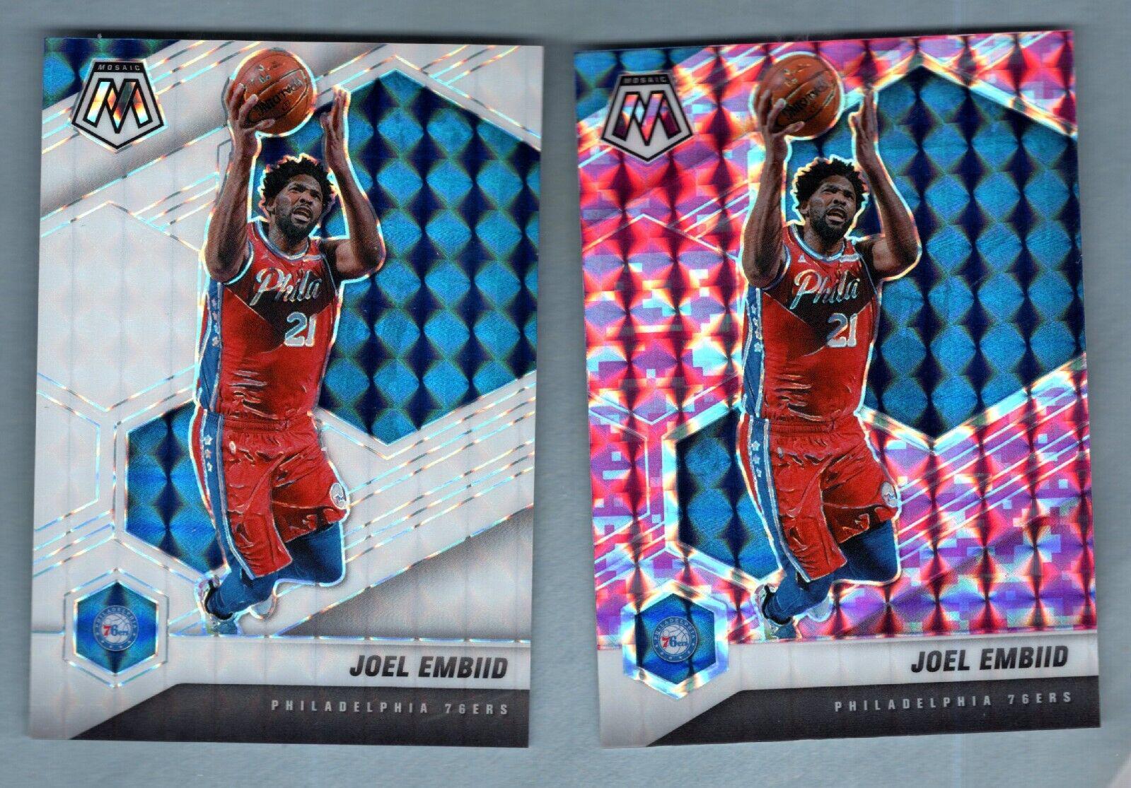 Joel Embiid [White Mosaic] #164