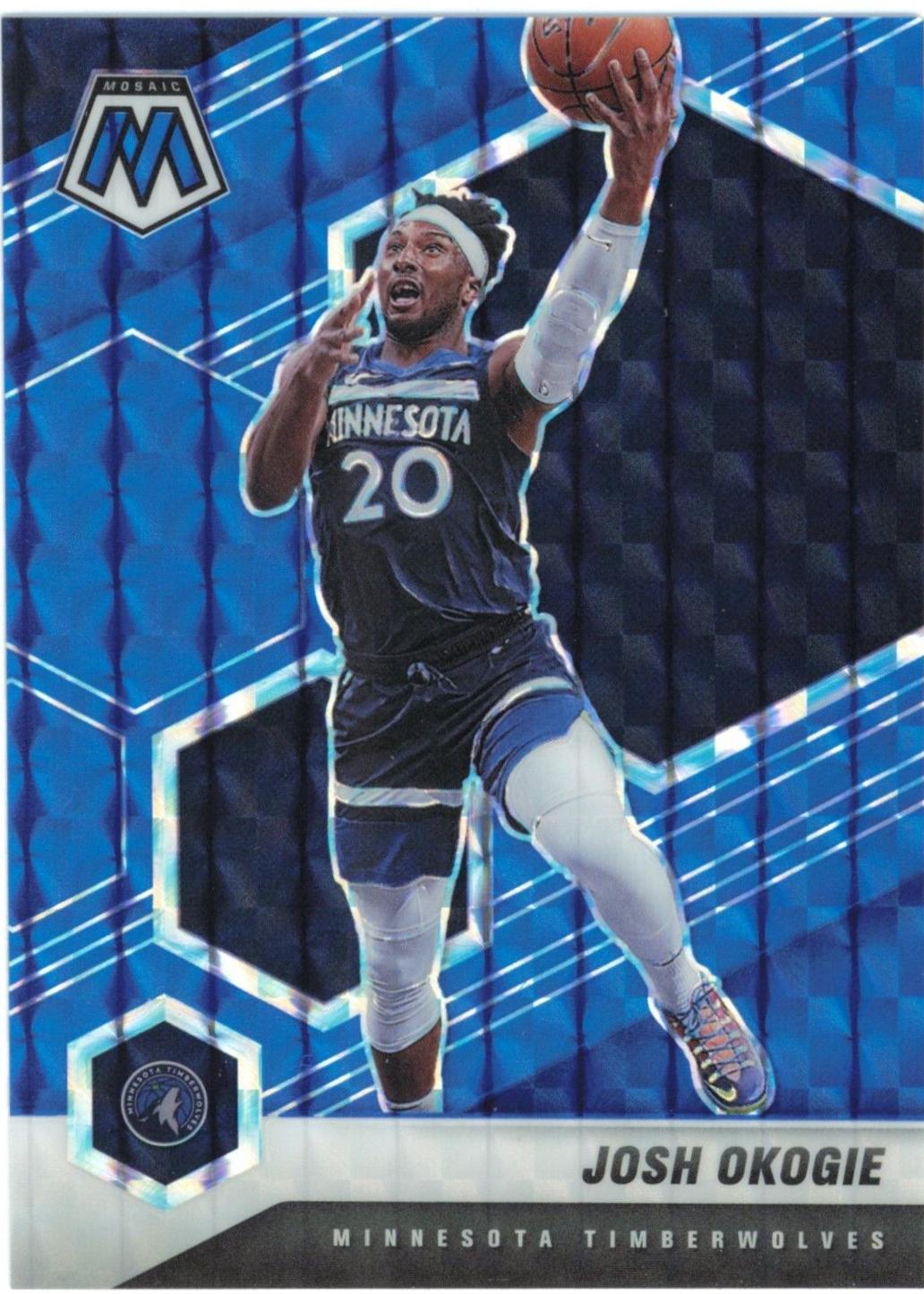 Josh Okogie [Blue Mosaic] #12