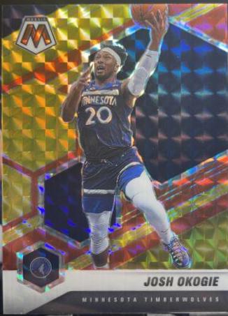 Josh Okogie [Choice Fusion Red & Yellow] #12