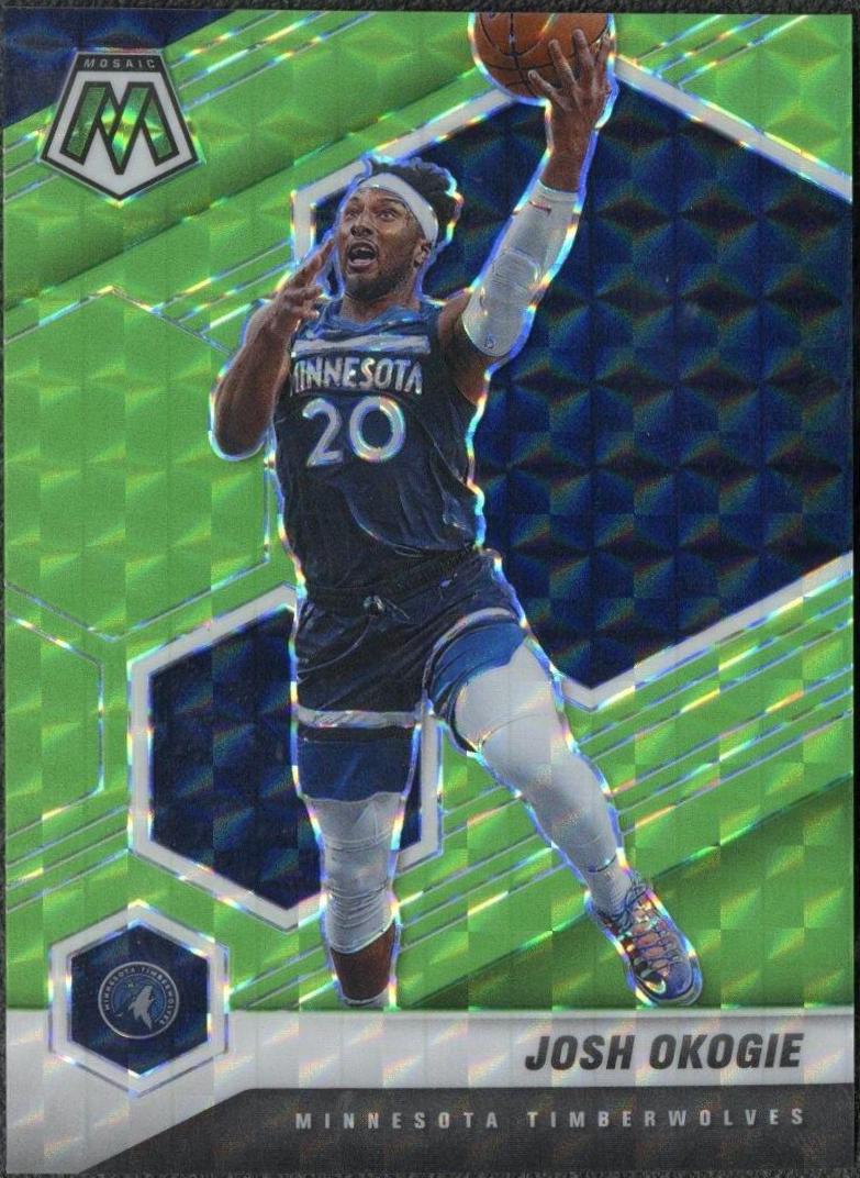 Josh Okogie [Green Fluorescent] #12