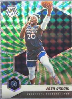 Josh Okogie [Green Swirl] #12