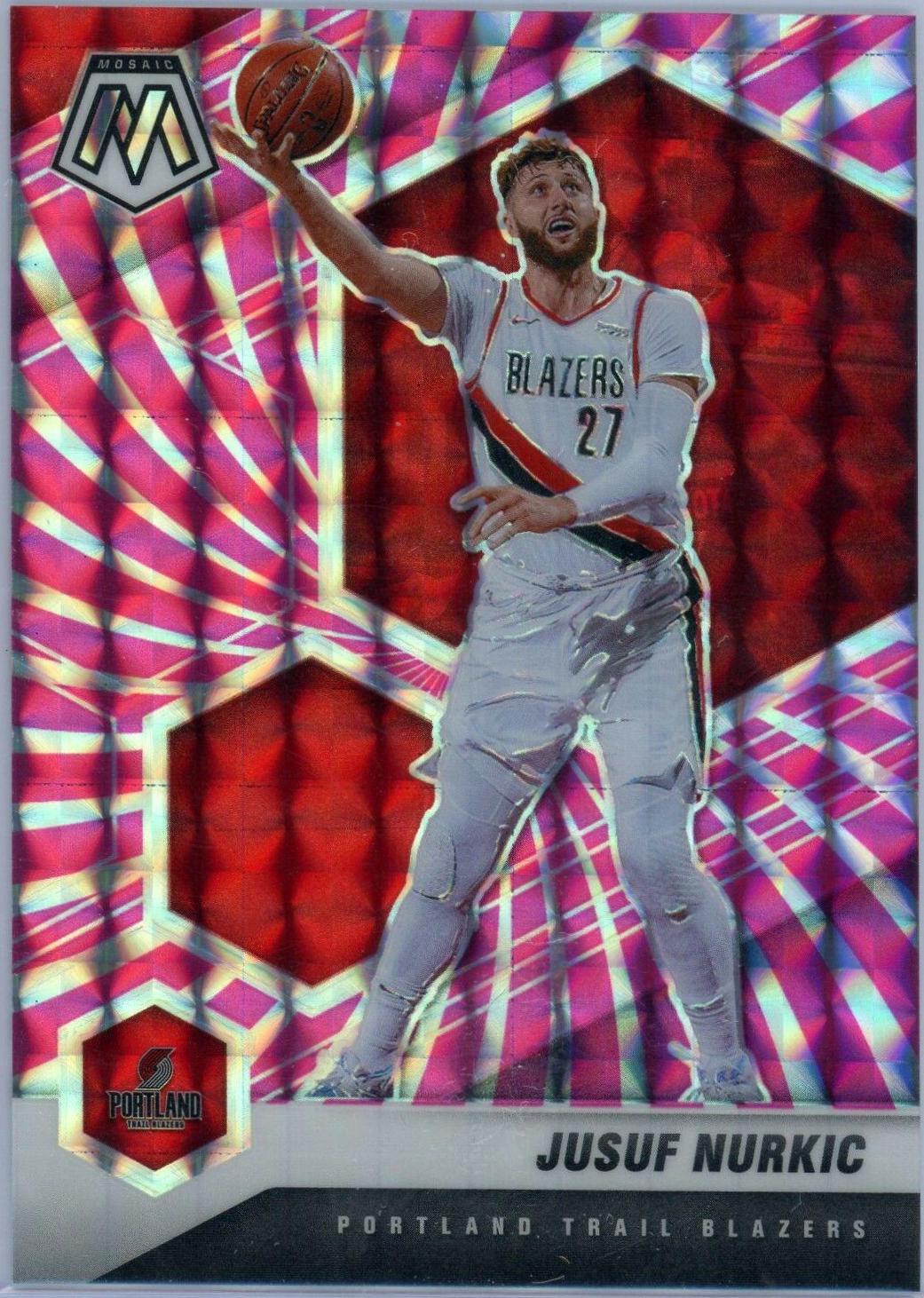 Jusuf Nurkic [Pink Swirl] #96