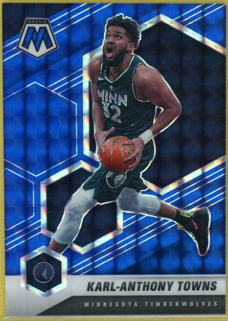 Karl Anthony Towns [Blue Mosaic] #124