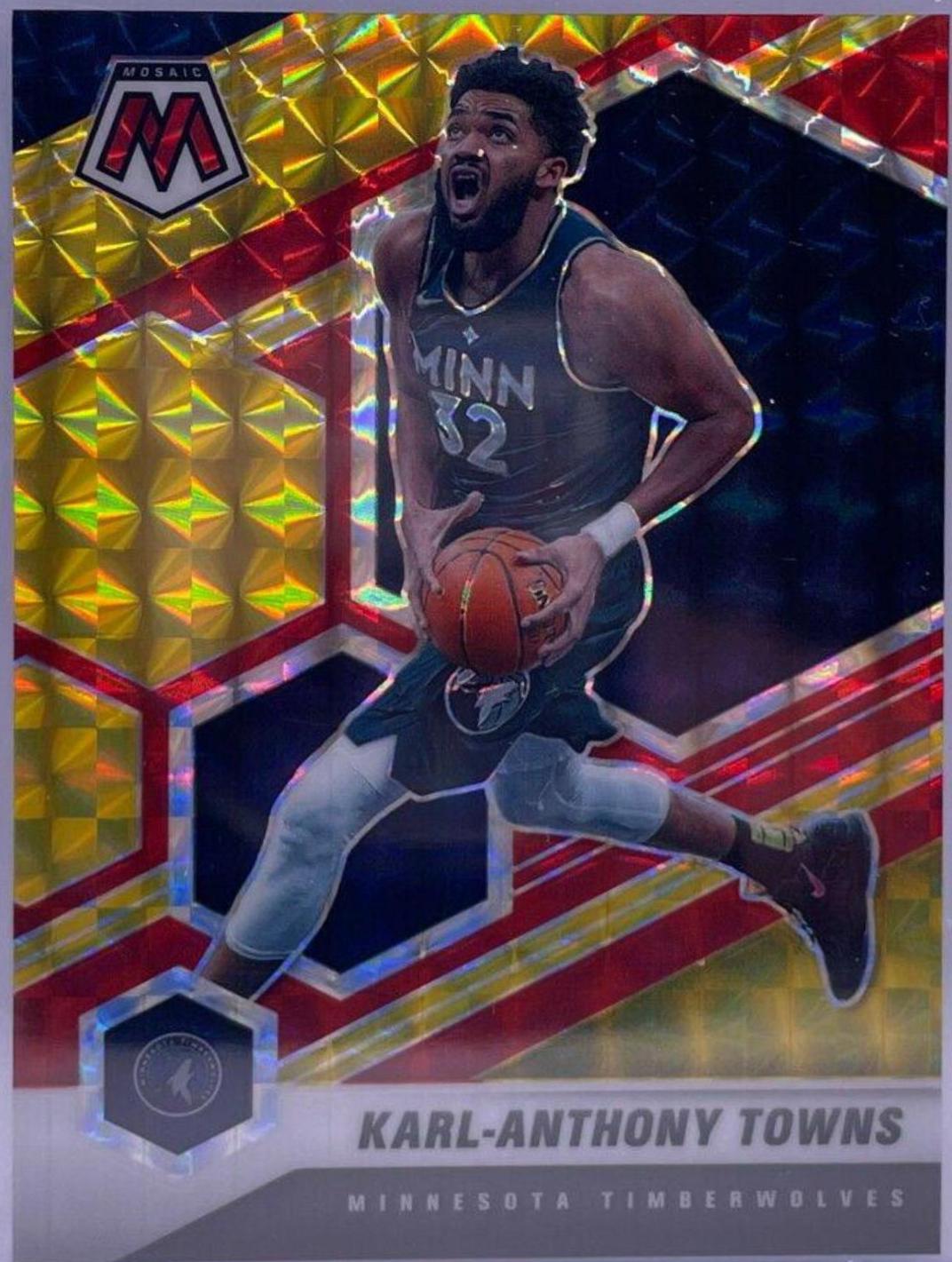 Karl Anthony Towns [Gold Mosaic] #124