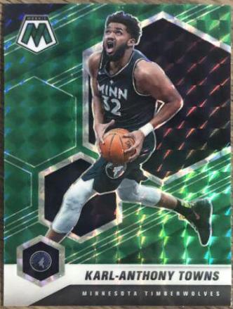 Karl Anthony Towns [Green Mosaic] #124