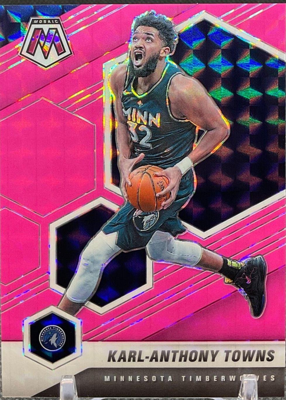 Karl Anthony Towns [Pink Fluorescent] #124