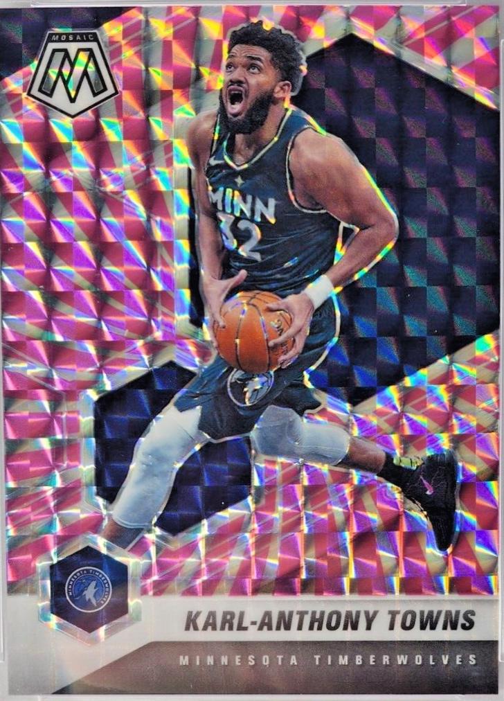 Karl Anthony Towns [Pink Swirl] #124
