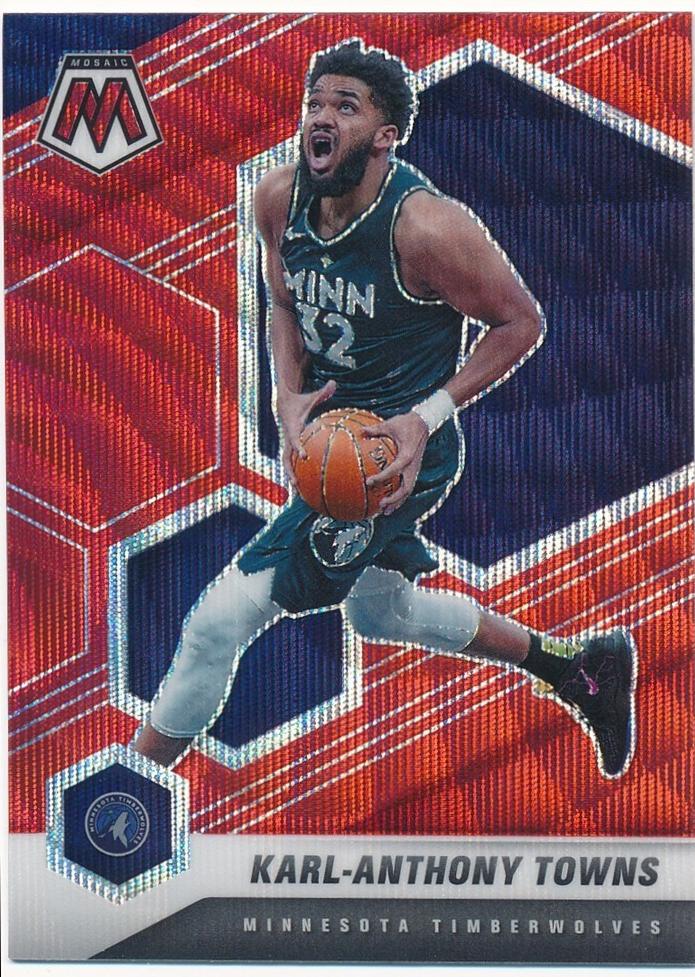 Karl Anthony Towns [Reactive Red] #124