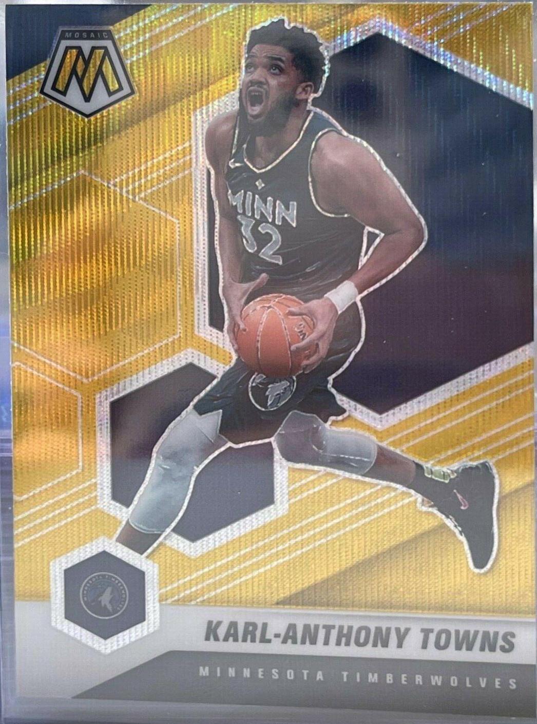 Karl Anthony Towns [Reactive Yellow] #124