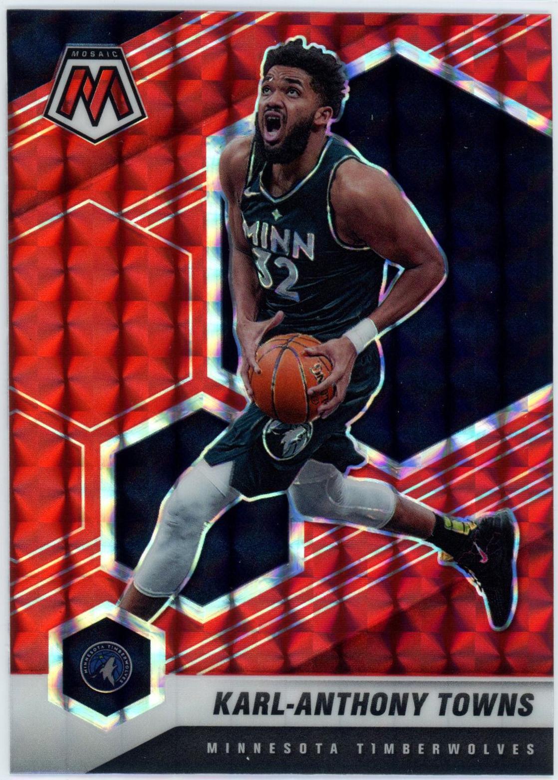 Karl Anthony Towns [Red Mosaic] #124