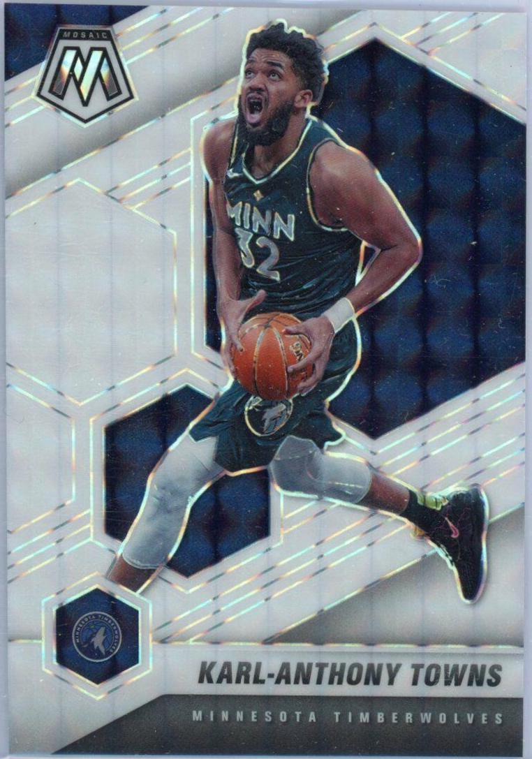 Karl Anthony Towns [White Mosaic] #124