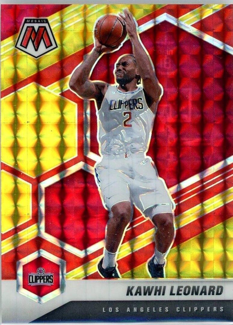 Kawhi Leonard [Choice Fusion Red & Yellow] #144