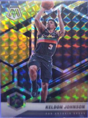 Keldon Johnson [Black Gold Choice] #136