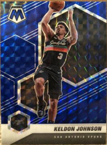 Keldon Johnson [Blue Mosaic] #136
