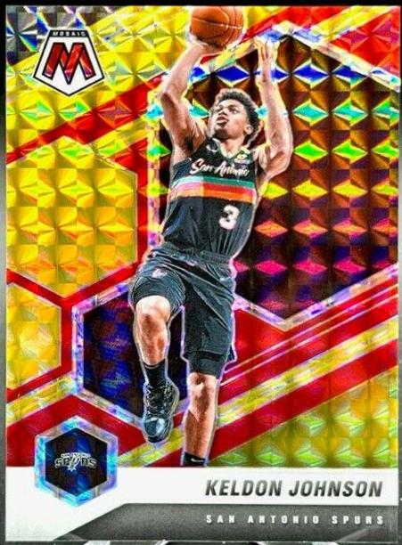Keldon Johnson [Choice Fusion Red & Yellow] #136