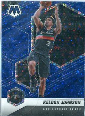 Keldon Johnson [Fast Break Blue] #136
