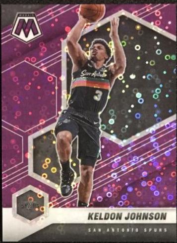 Keldon Johnson [Fast Break Purple] #136