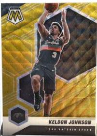 Keldon Johnson [Gold Mosaic] #136