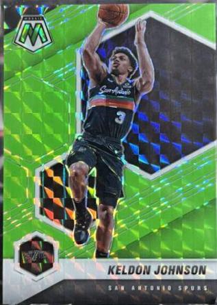 Keldon Johnson [Green Fluorescent] #136