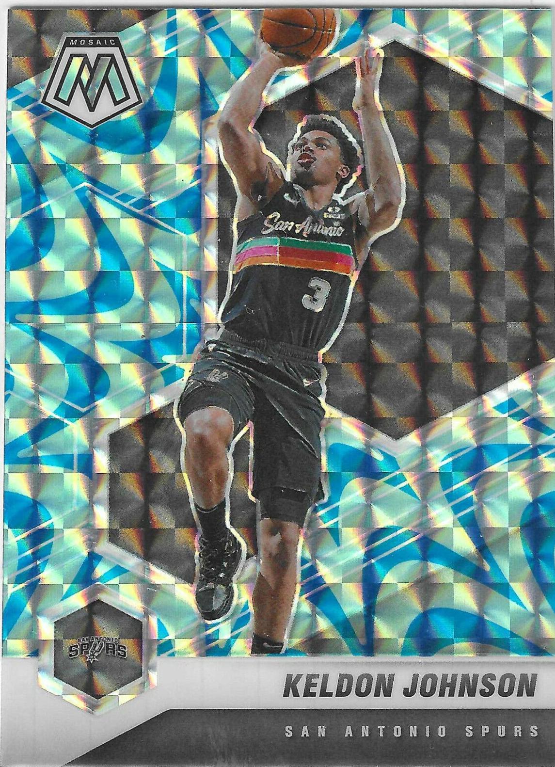 Keldon Johnson [Reactive Blue] #136