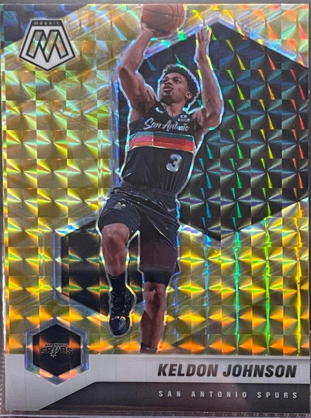 Keldon Johnson [Reactive Yellow] #136