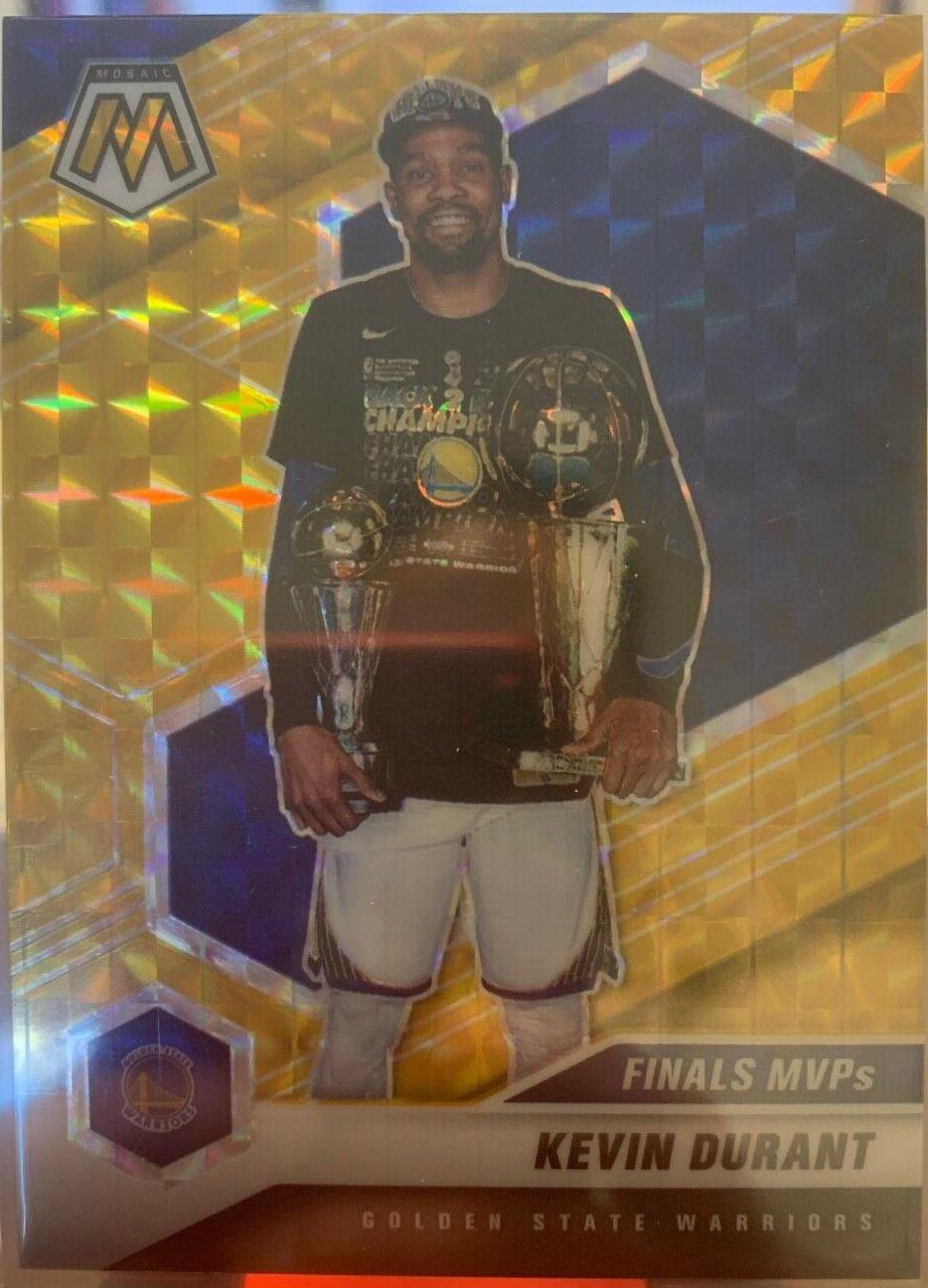 Kevin Durant [Gold Mosaic] #296