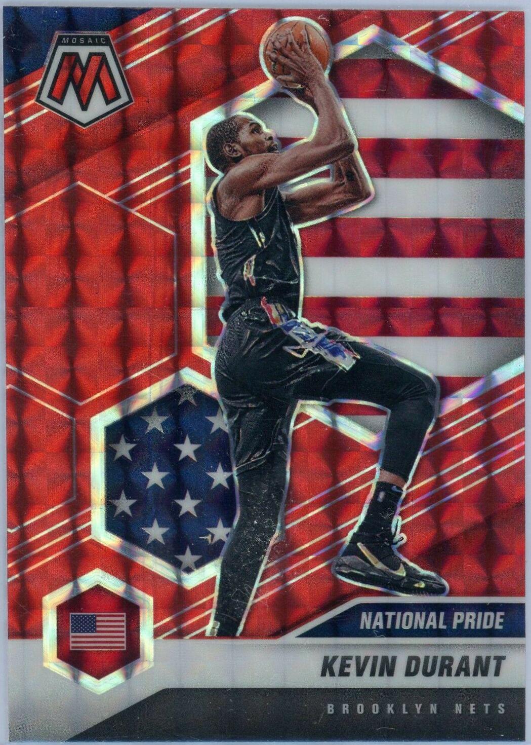 Kevin Durant [Red Mosaic] #248