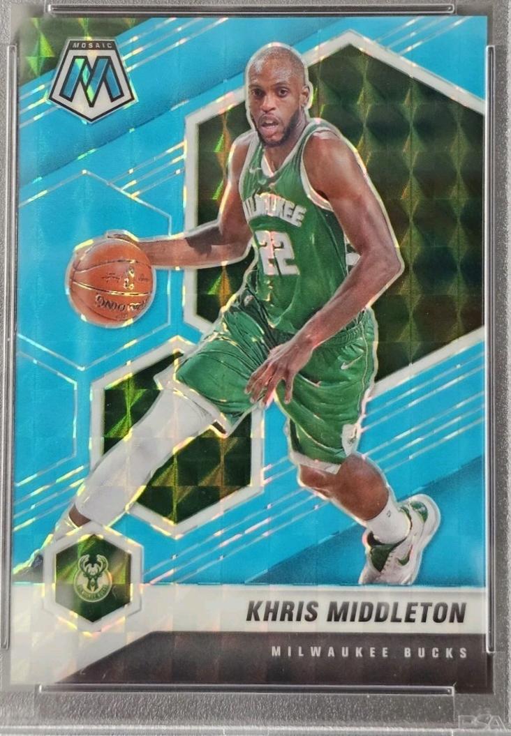 Khris Middleton [Blue Fluorescent] #105