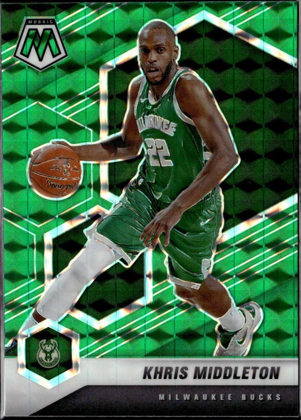 Khris Middleton [Green Fluorescent] #105