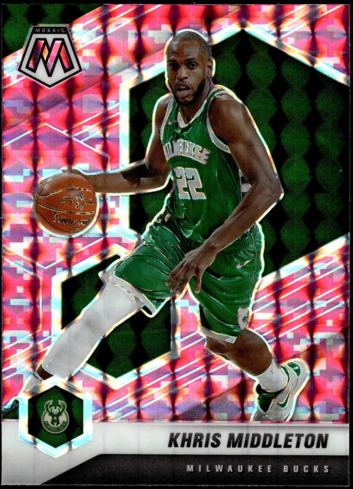 Khris Middleton [Pink Fluorescent] #105