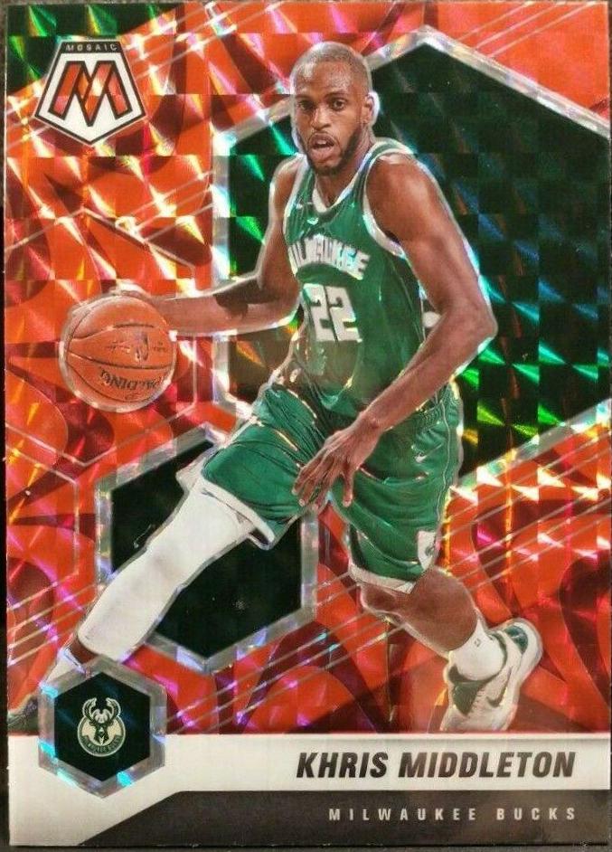 Khris Middleton [Reactive Red] #105