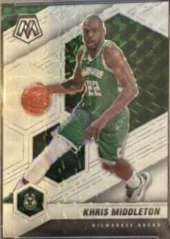 Khris Middleton [White Mosaic] #105