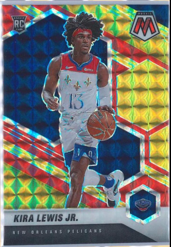 Kira Lewis Jr. [Choice Fusion Red & Yellow] #224