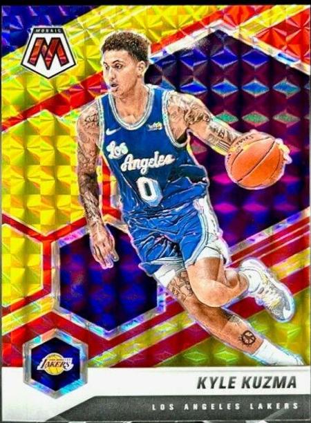 Kyle Kuzma [Choice Fusion Red & Yellow] #1