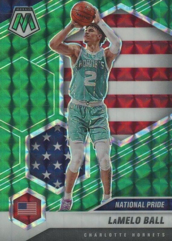 LaMelo Ball [Green Mosaic] #257