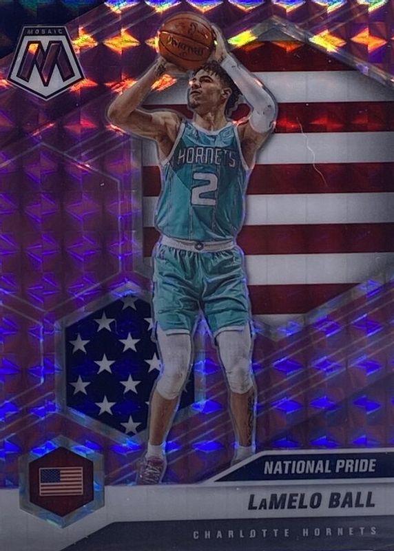 LaMelo Ball [Purple Mosaic] #257
