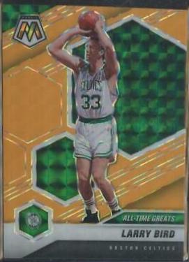 Larry Bird [Orange Fluorescent] #295