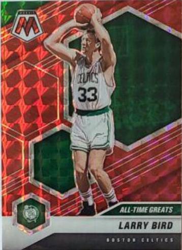 Larry Bird [Red Mosaic] #295