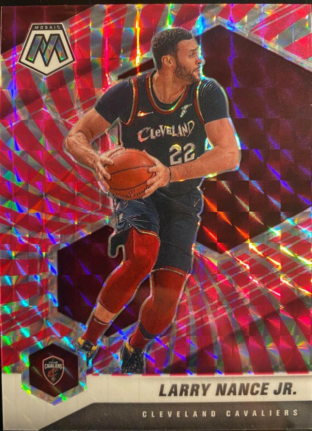 Larry Nance Jr. [Pink Swirl] #91